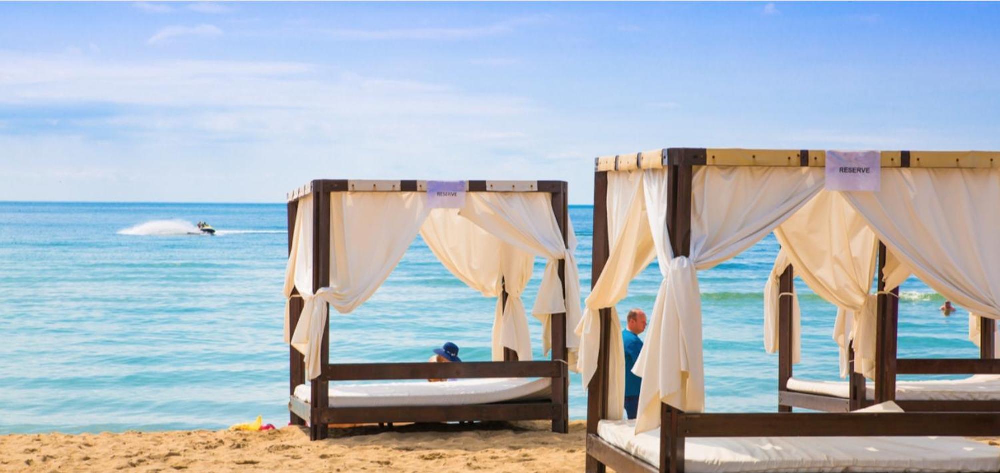 Summer Breeze 403 Sudio Pantai Sunny Bagian luar foto