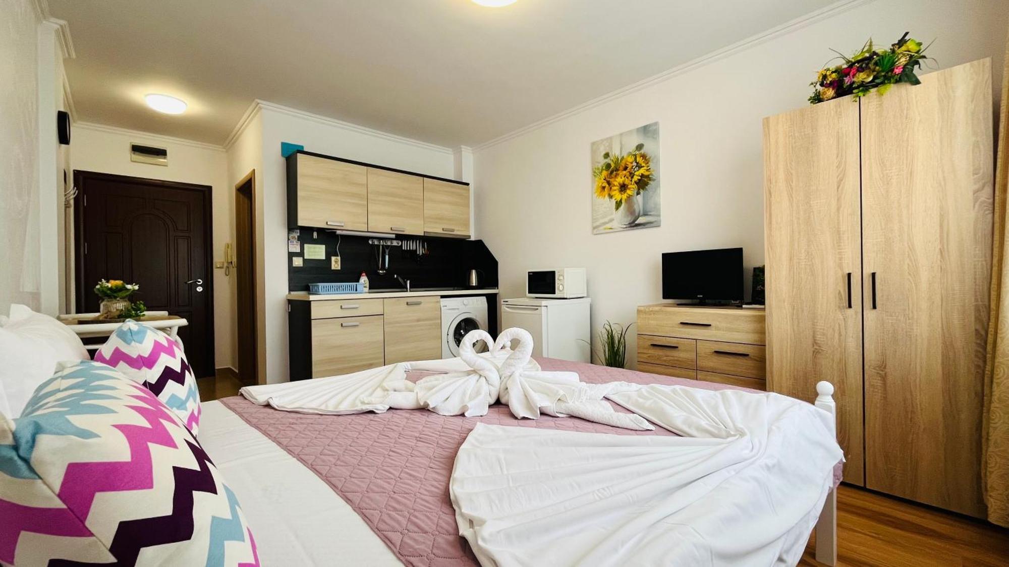 Summer Breeze 403 Sudio Pantai Sunny Bagian luar foto